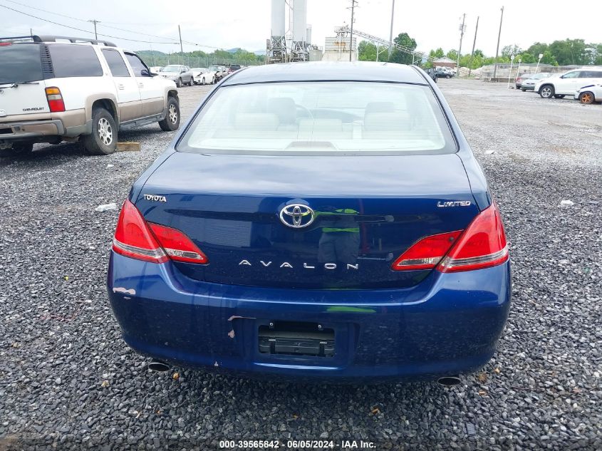 2005 Toyota Avalon Limited VIN: 4T1BK36B25U052318 Lot: 39565842