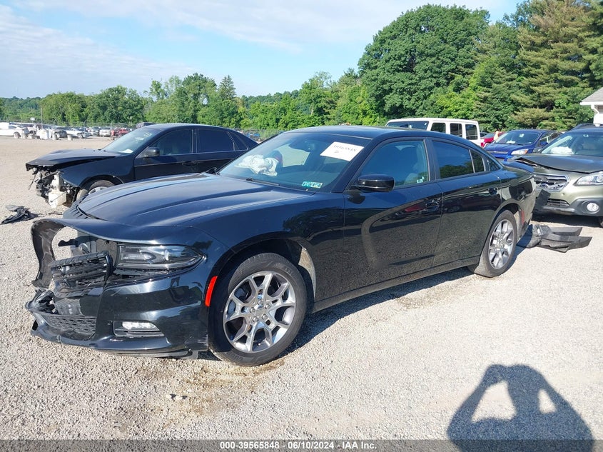 VIN 2C3CDXJG6HH521399 2017 DODGE CHARGER SXT AWD