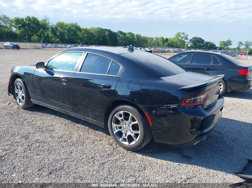 VIN 2C3CDXJG6HH521399 2017 DODGE CHARGER SXT AWD