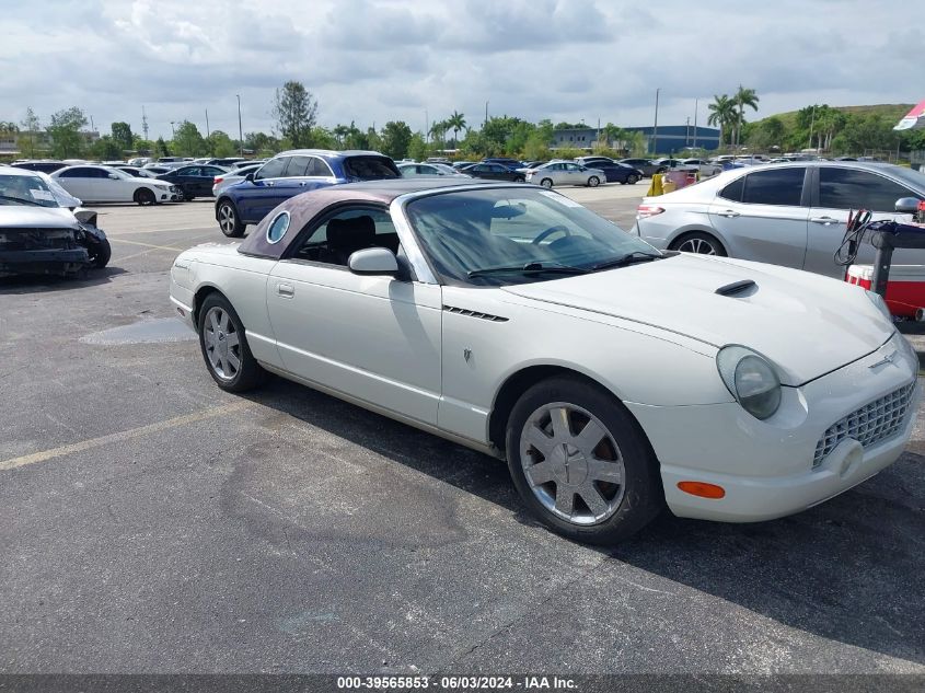 2002 Ford Thunderbird VIN: 1FAHP60A52Y110742 Lot: 39565853