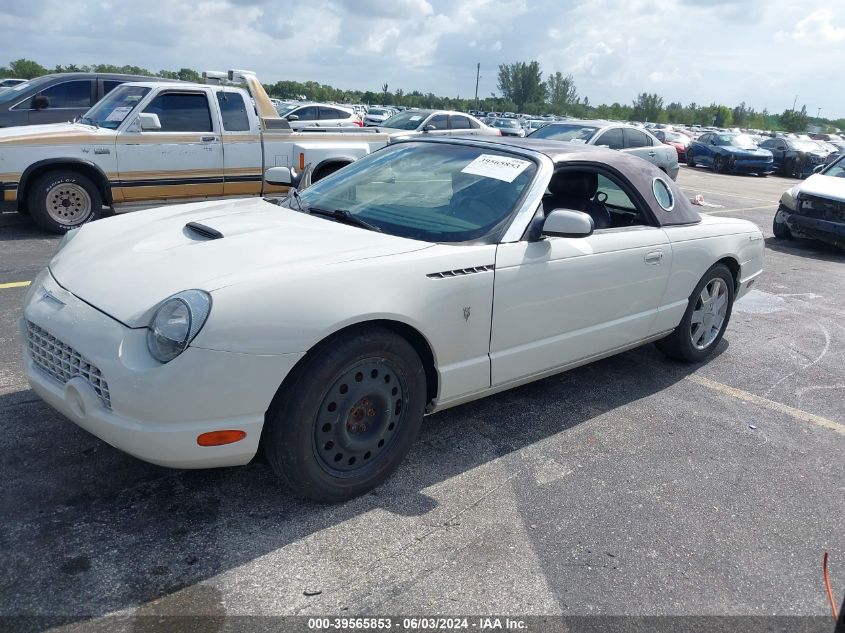 2002 Ford Thunderbird VIN: 1FAHP60A52Y110742 Lot: 39565853