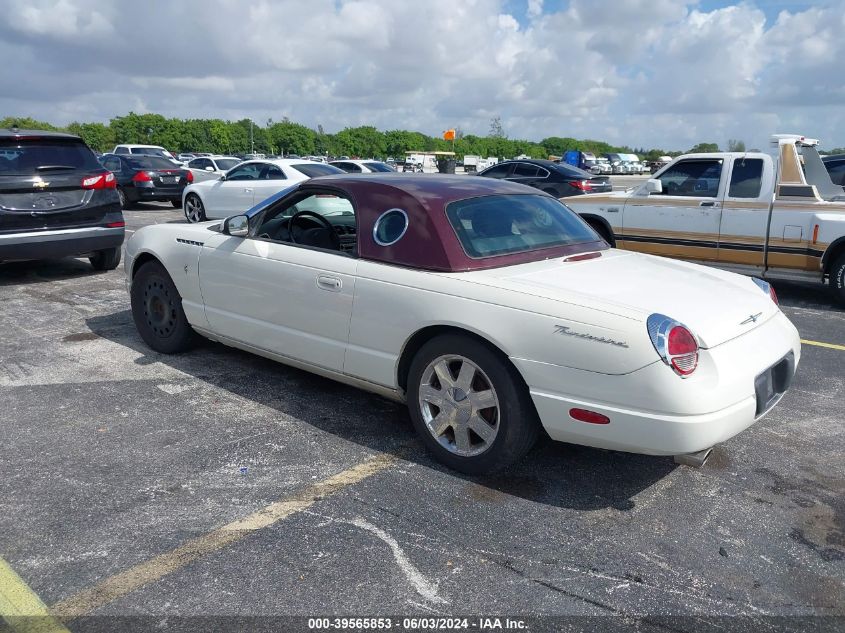 2002 Ford Thunderbird VIN: 1FAHP60A52Y110742 Lot: 39565853