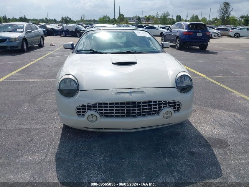 2002 Ford Thunderbird VIN: 1FAHP60A52Y110742 Lot: 39565853