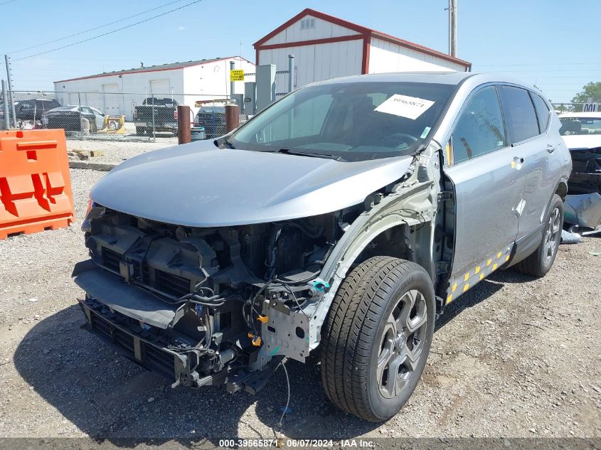 2019 Honda Cr-V Ex VIN: 2HKRW2H58KH633451 Lot: 39565871
