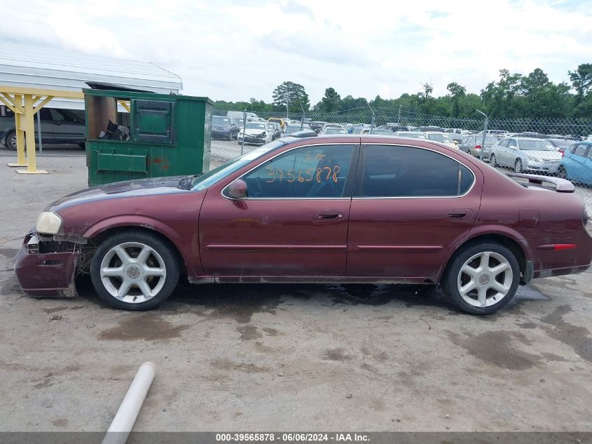 2001 Nissan Maxima Se VIN: JN1CA31A01T308355 Lot: 39565878