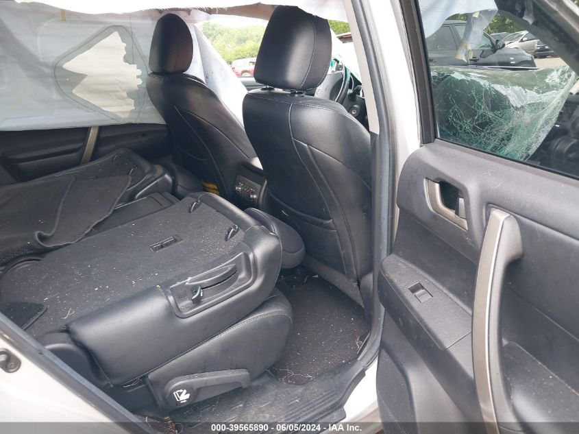 2012 Toyota Highlander Se V6 VIN: 5TDBK3EH2CS098307 Lot: 39565890