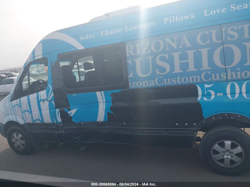 2013 Mercedes-Benz Sprinter 2500 High Roof VIN: WDZPE8CC5D5727924 Lot: 39565894