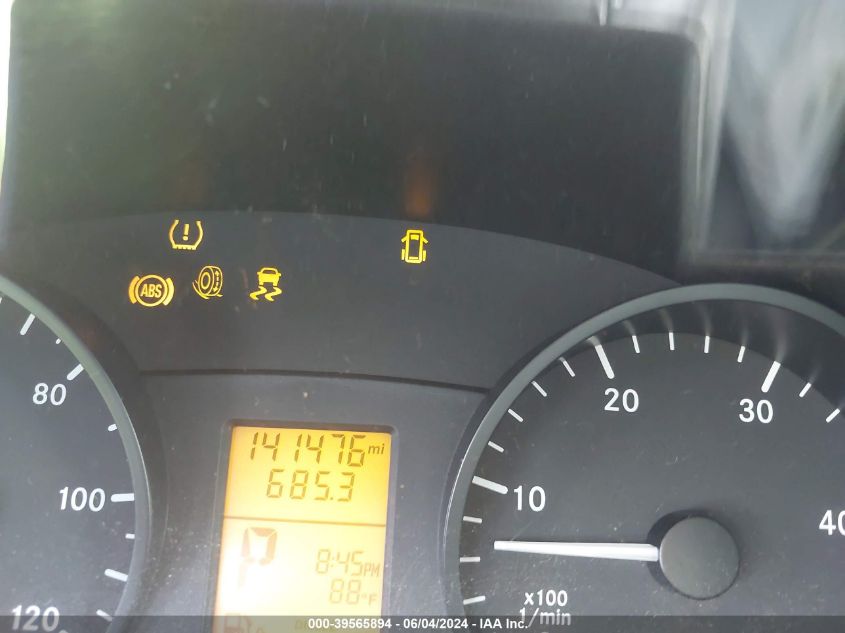 2013 Mercedes-Benz Sprinter 2500 High Roof VIN: WDZPE8CC5D5727924 Lot: 39565894