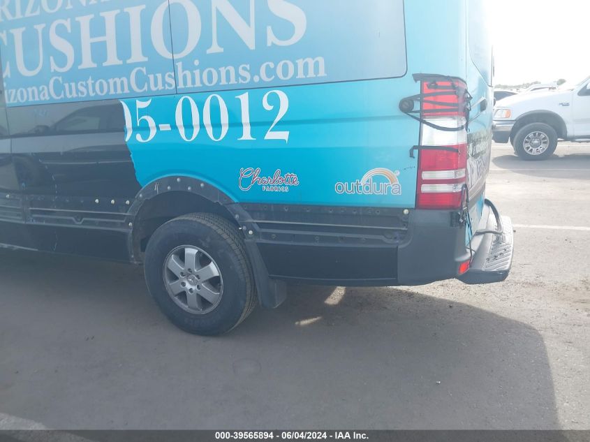 2013 Mercedes-Benz Sprinter 2500 High Roof VIN: WDZPE8CC5D5727924 Lot: 39565894