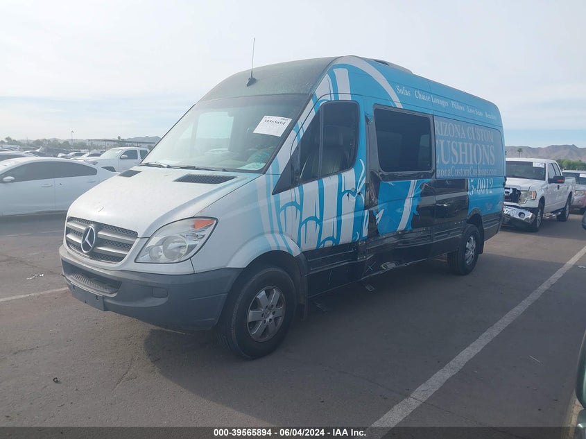2013 Mercedes-Benz Sprinter 2500 High Roof VIN: WDZPE8CC5D5727924 Lot: 39565894