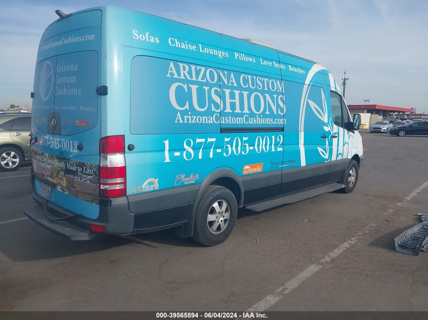 2013 Mercedes-Benz Sprinter 2500 High Roof VIN: WDZPE8CC5D5727924 Lot: 39565894