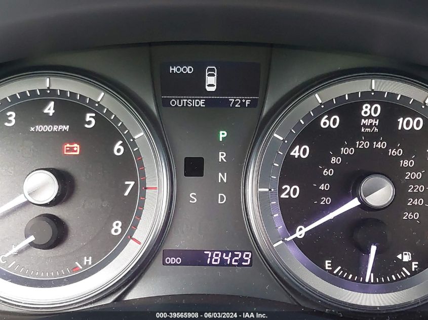 2011 Lexus Es 350 VIN: JTHBK1EG0B2459694 Lot: 39565908