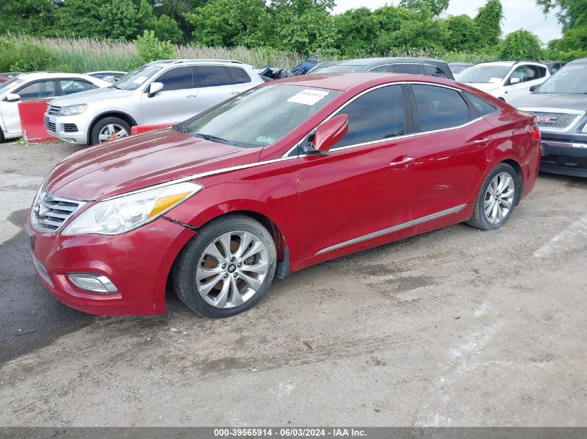 2013 Hyundai Azera VIN: KMHFG4JG6DA219260 Lot: 39565914