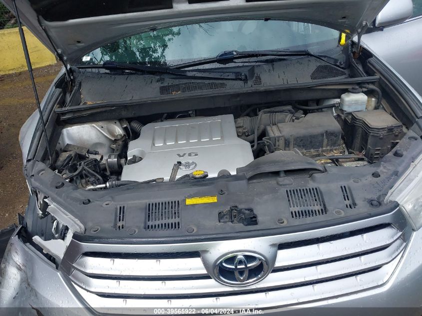 2012 Toyota Highlander Se V6 VIN: 5TDBK3EH8CS135019 Lot: 39565922