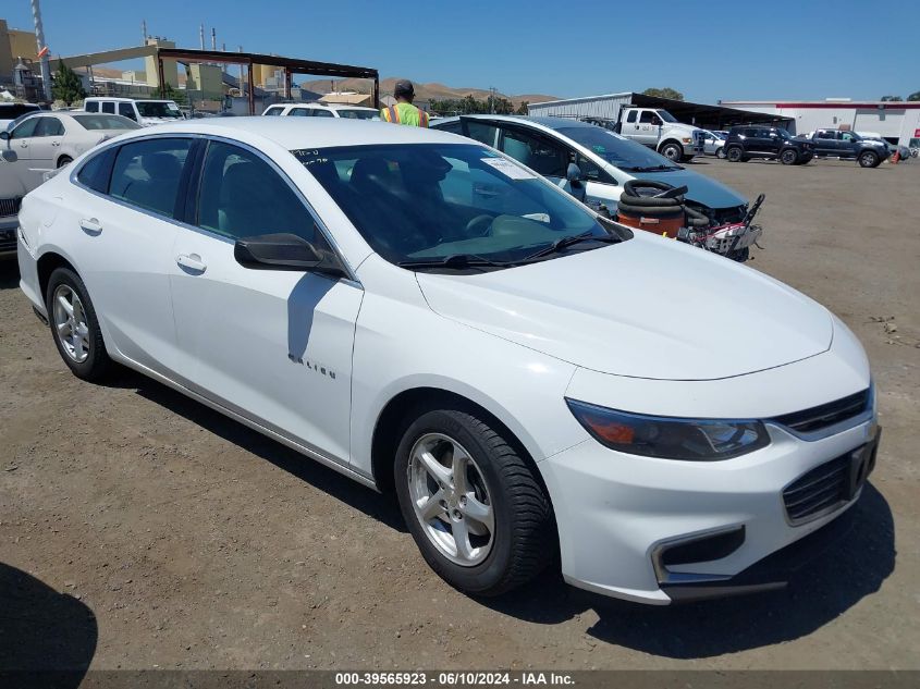 2017 Chevrolet Malibu Ls VIN: 1G1ZC5ST2HF263353 Lot: 39565923