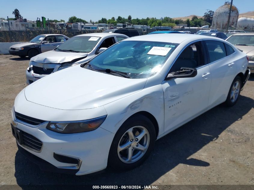 2017 Chevrolet Malibu Ls VIN: 1G1ZC5ST2HF263353 Lot: 39565923