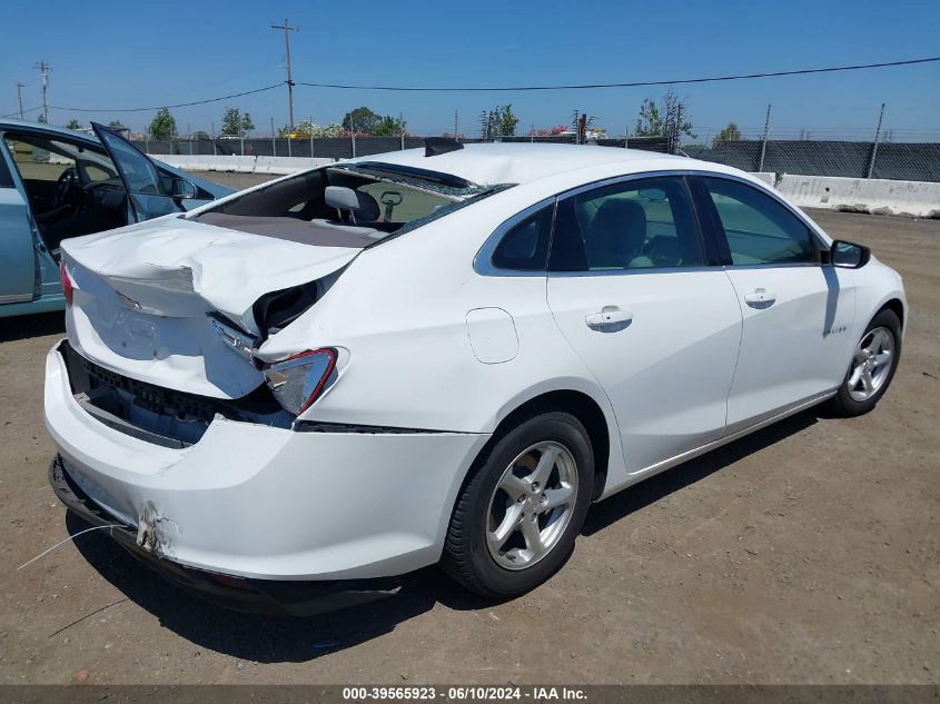 2017 Chevrolet Malibu Ls VIN: 1G1ZC5ST2HF263353 Lot: 39565923