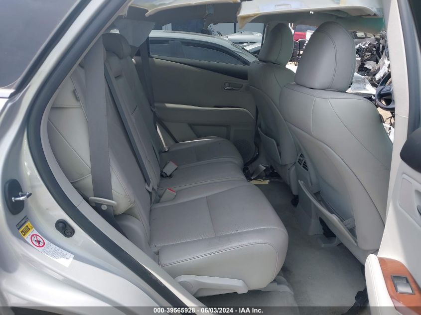 2010 Lexus Rx 350 VIN: 2T2ZK1BA9AC032137 Lot: 39565928