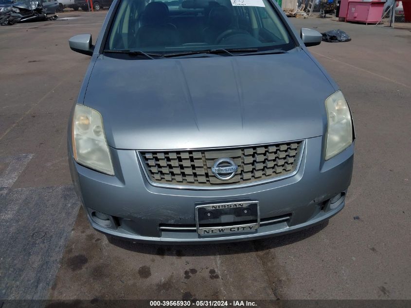 2007 Nissan Sentra 2.0Sl VIN: 3N1AB61E07L716151 Lot: 39565930