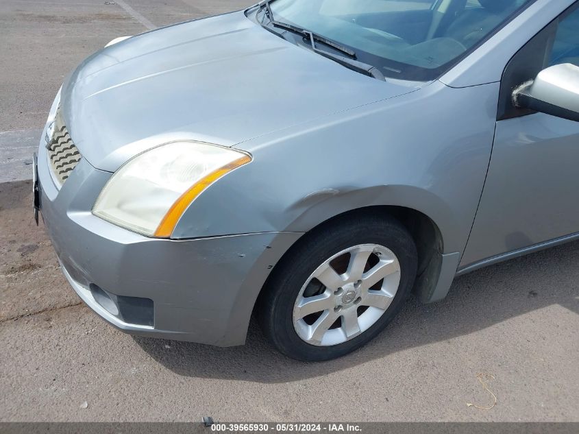 2007 Nissan Sentra 2.0Sl VIN: 3N1AB61E07L716151 Lot: 39565930