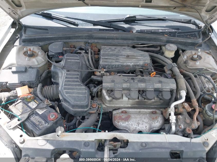 2003 Honda Civic Ex VIN: 1HGES26853L012593 Lot: 39565934