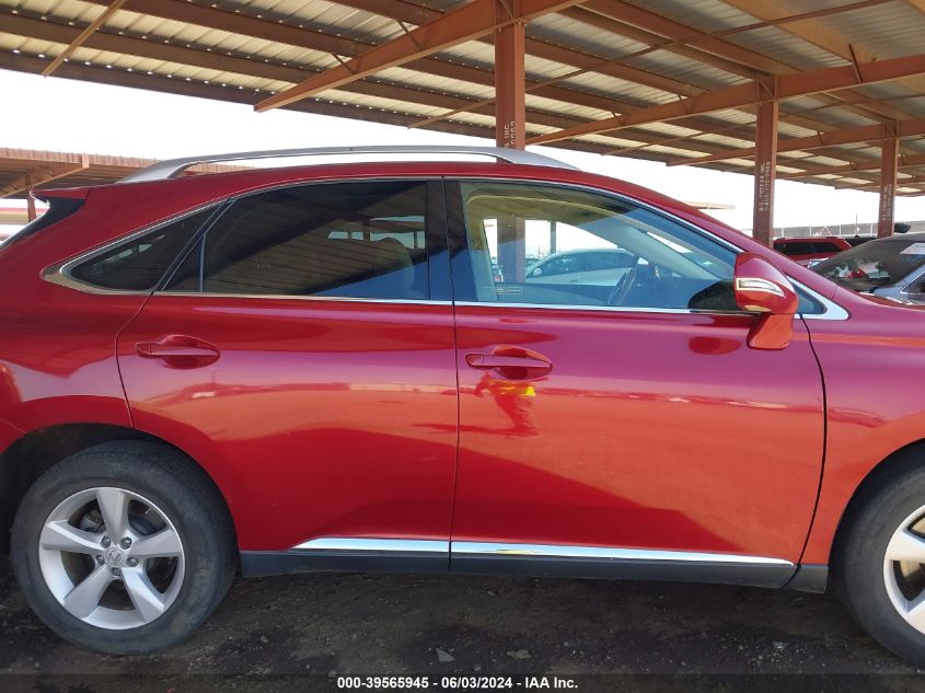 2010 Lexus Rx 350 VIN: JTJBK1BA5A2001226 Lot: 39565945