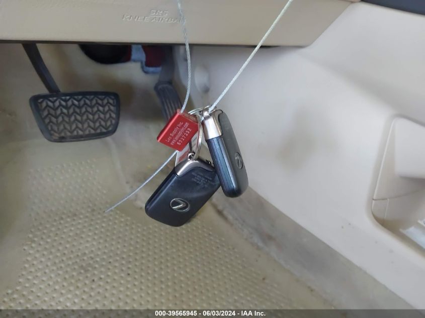 2010 Lexus Rx 350 VIN: JTJBK1BA5A2001226 Lot: 39565945