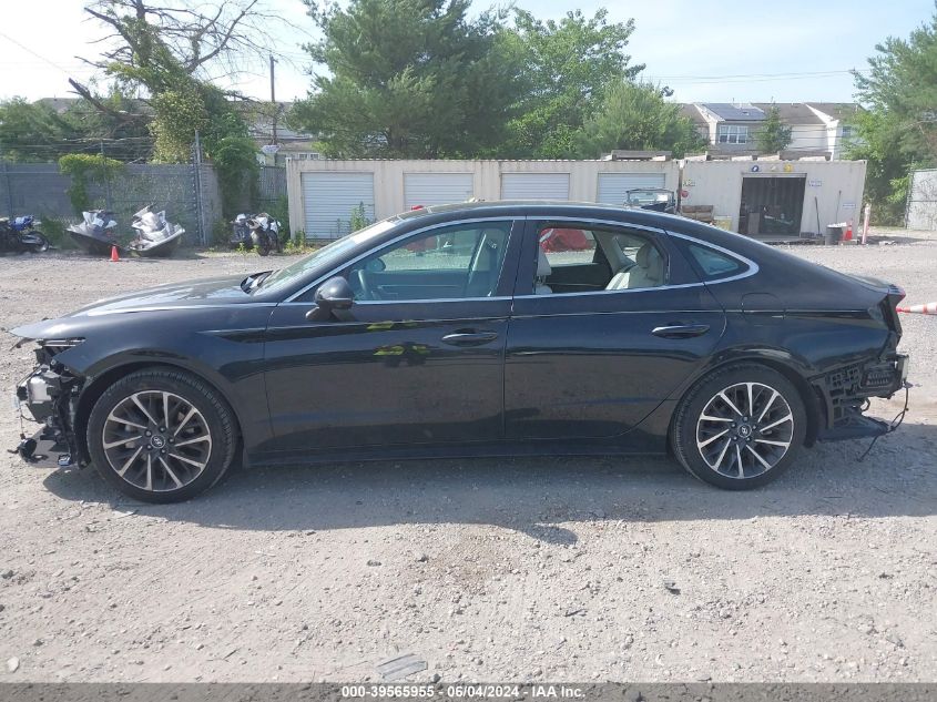 2020 Hyundai Sonata Limited VIN: 5NPEH4J23LH044877 Lot: 39565955