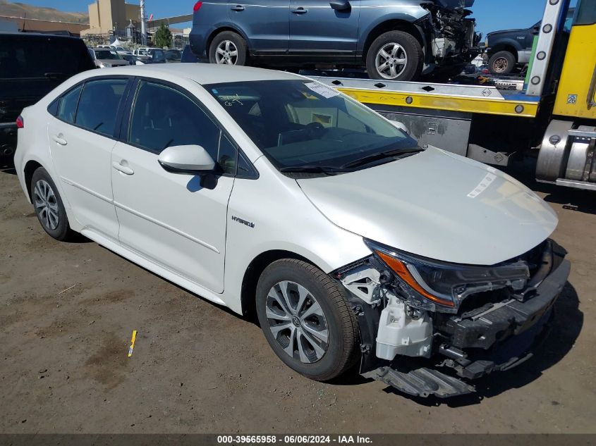 2020 Toyota Corolla Hybrid Le VIN: JTDEBRBE6LJ009569 Lot: 39565958