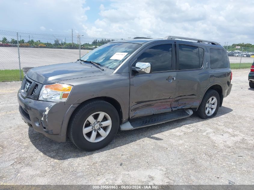 2012 Nissan Armada Sv VIN: 5N1BA0ND4CN620399 Lot: 39565963