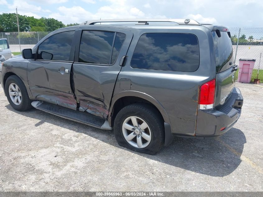 2012 Nissan Armada Sv VIN: 5N1BA0ND4CN620399 Lot: 39565963