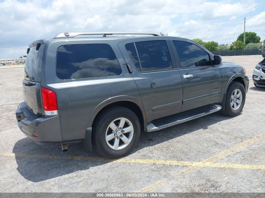 2012 Nissan Armada Sv VIN: 5N1BA0ND4CN620399 Lot: 39565963