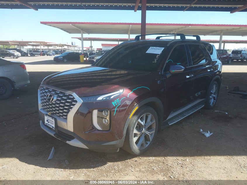 2022 Hyundai Palisade Sel VIN: KM8R4DHE1NU371747 Lot: 39565965
