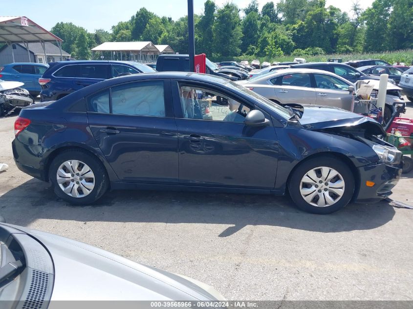 2015 Chevrolet Cruze Ls Auto VIN: 1G1PA5SG3F7227856 Lot: 39565966