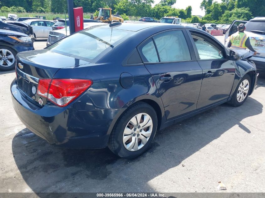 2015 Chevrolet Cruze Ls Auto VIN: 1G1PA5SG3F7227856 Lot: 39565966