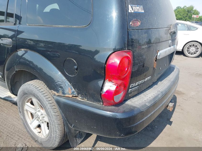 2005 Dodge Durango Limited VIN: 1D4HB58D95F609841 Lot: 39565967
