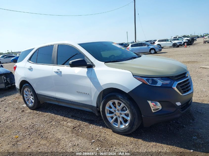 2020 Chevrolet Equinox Fwd Ls VIN: 3GNAXHEVXLS729372 Lot: 39565972