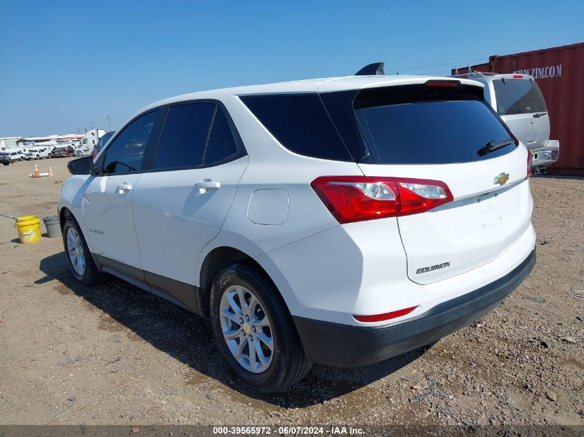 2020 Chevrolet Equinox Fwd Ls VIN: 3GNAXHEVXLS729372 Lot: 39565972