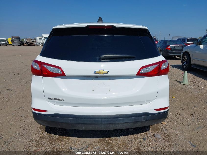 2020 Chevrolet Equinox Fwd Ls VIN: 3GNAXHEVXLS729372 Lot: 39565972