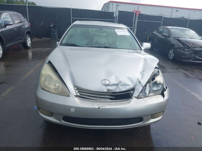 2003 Lexus Es 300 VIN: JTHBF30G730140166 Lot: 39565983