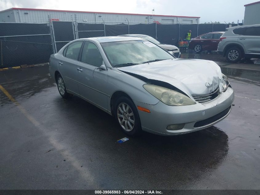 2003 Lexus Es 300 VIN: JTHBF30G730140166 Lot: 39565983