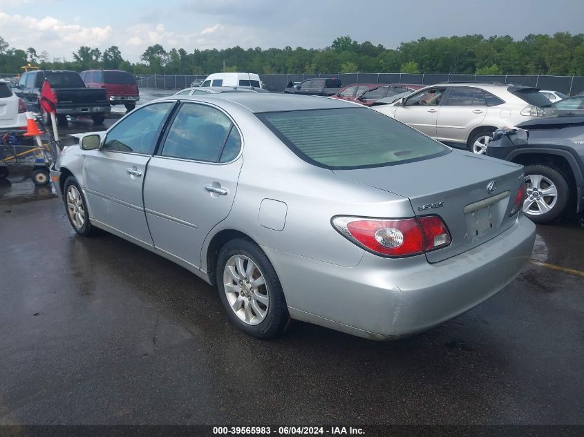 2003 Lexus Es 300 VIN: JTHBF30G730140166 Lot: 39565983