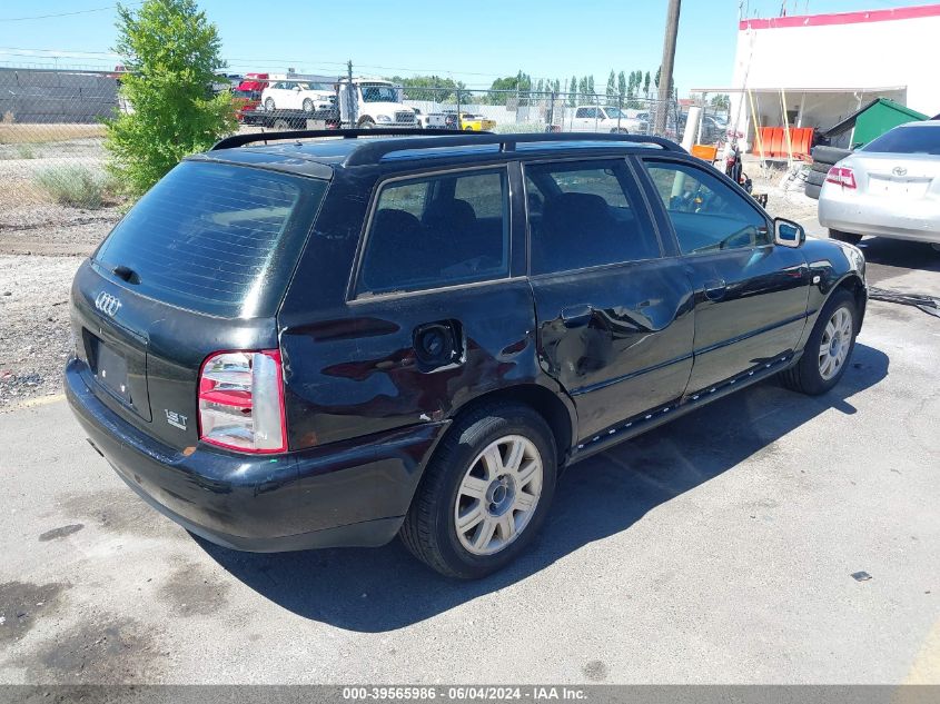 1999 Audi A4 1.8 T VIN: WAUGB28D3XA229916 Lot: 39565986