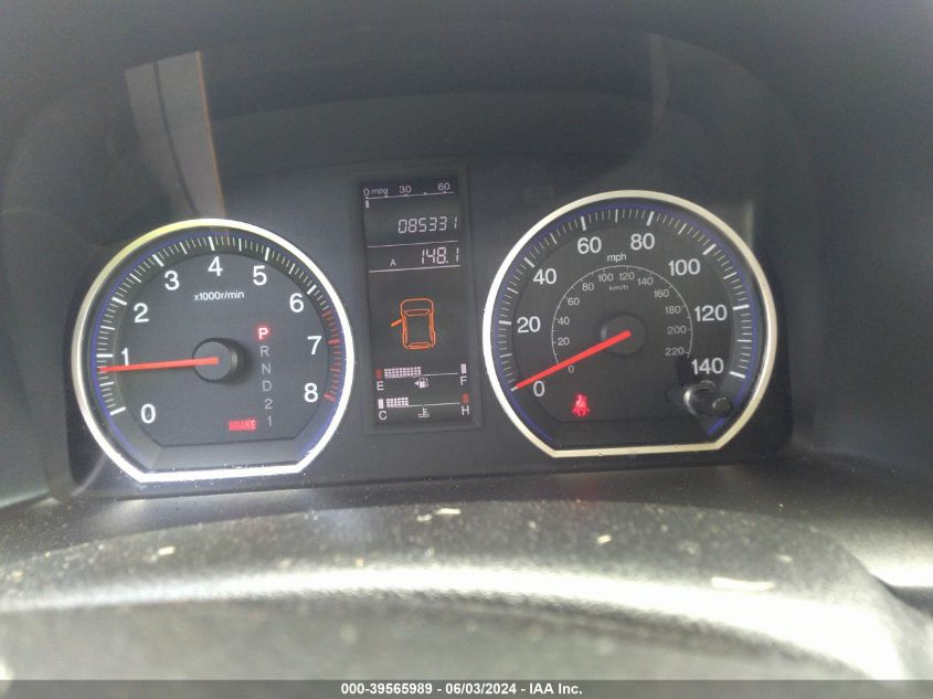 2009 Honda Cr-V Lx VIN: 5J6RE48389L016533 Lot: 39565989