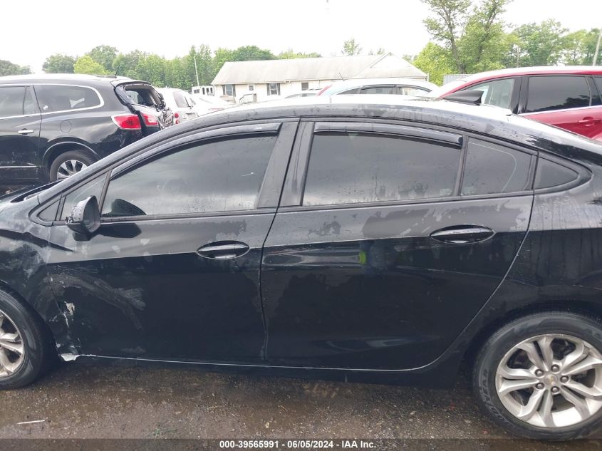 2019 Chevrolet Cruze Ls VIN: 1G1BC5SM3K7149373 Lot: 39565991