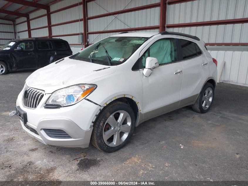 2016 Buick Encore VIN: KL4CJASB9GB564429 Lot: 39566000