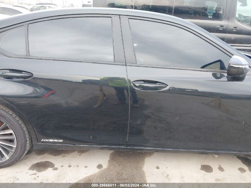 2022 Lexus Es 300H VIN: 58ADA1C11NU014034 Lot: 39566011