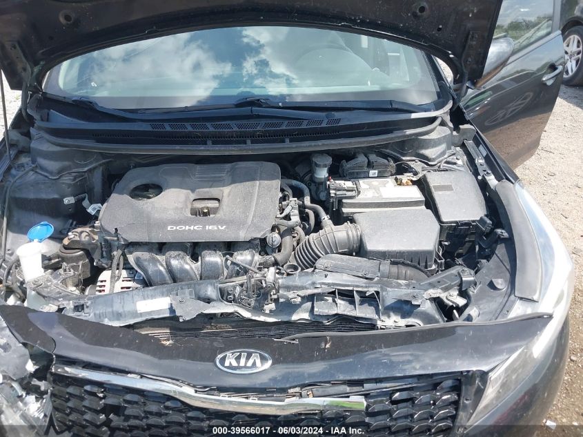 2017 Kia Forte Lx VIN: 3KPFL4A76HE010975 Lot: 39566017