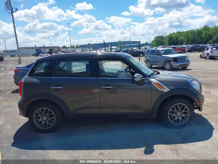 2013 Mini Countryman Cooper VIN: WMWZB3C54DWM31077 Lot: 39566030