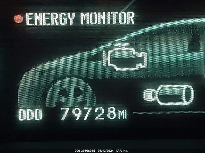 2013 Toyota Prius Two VIN: JTDKN3DU9D1696611 Lot: 39566035